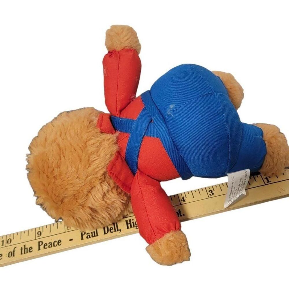 Vintage The Berenstain Bear By Chosun Brown Free Standing Soft Stuffed Toy - Picture 3 of 6